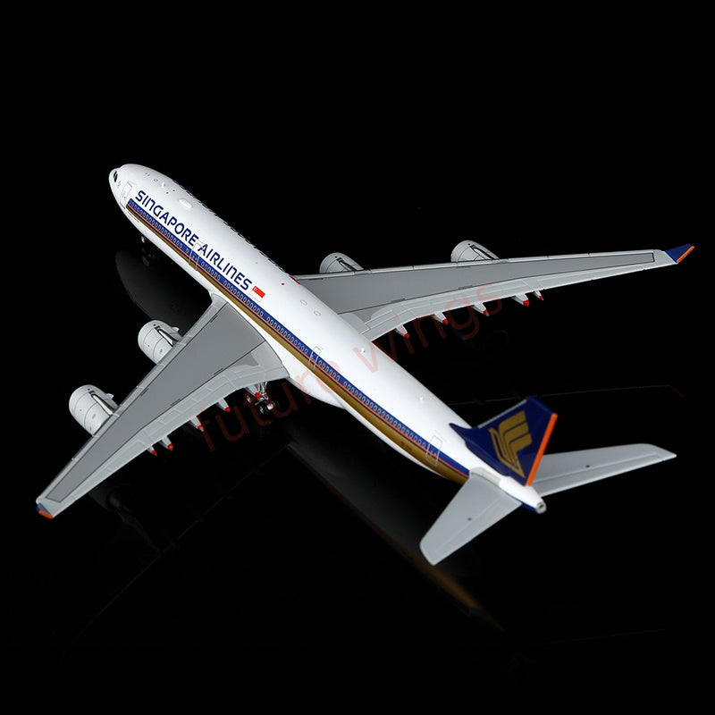 1:400 HX Models Singapore Airlines A340-500 9V-SGA 9V-SGB 9V-SGC 9V-SGD 9V-SGE Aircraft Model+Free Tractor