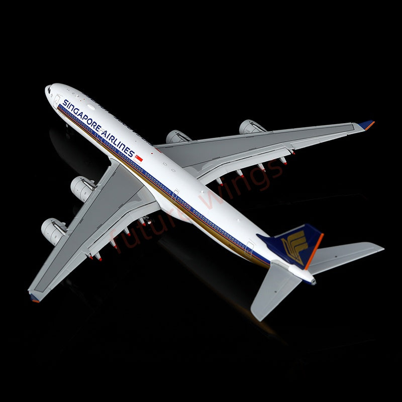 1:400 HX Models Singapore Airlines A340-500 9V-SGA 9V-SGB 9V-SGC 9V-SGD 9V-SGE Aircraft Model+Free Tractor