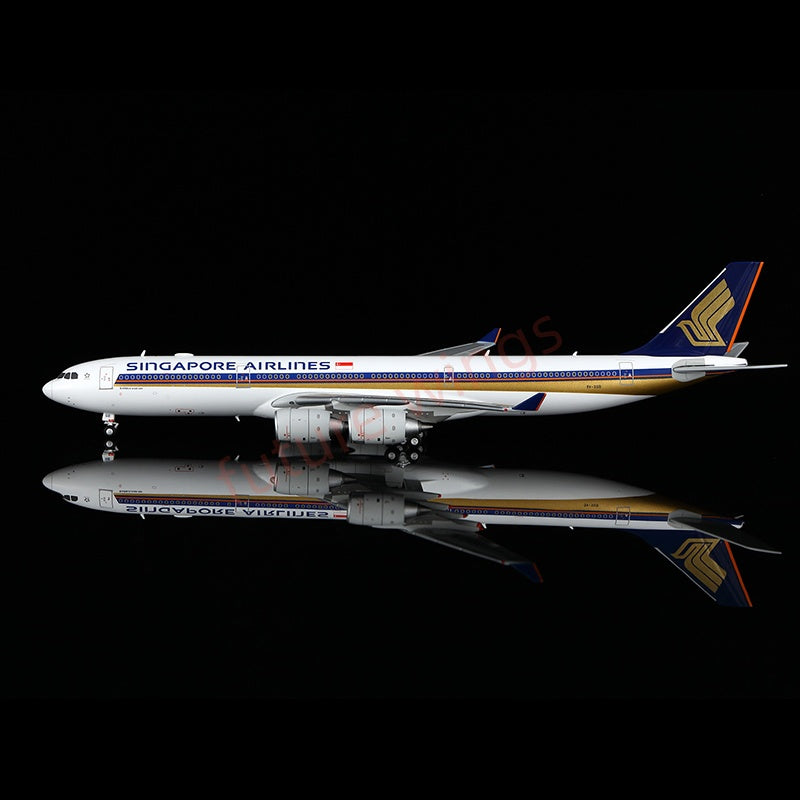 1:400 HX Models Singapore Airlines A340-500 9V-SGA 9V-SGB 9V-SGC 9V-SGD 9V-SGE Aircraft Model+Free Tractor