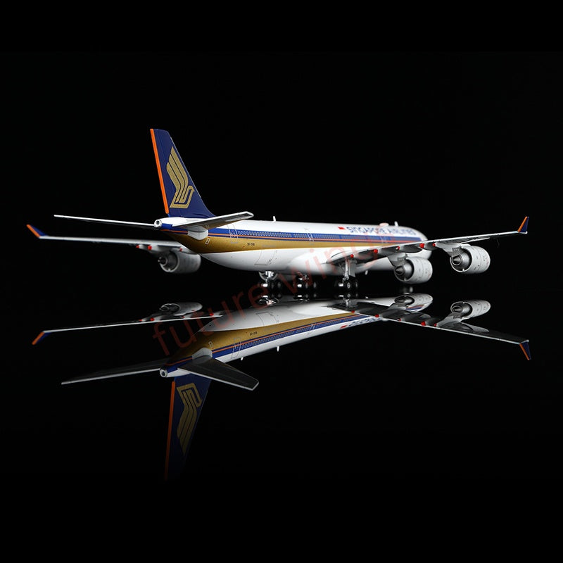 1:400 HX Models Singapore Airlines A340-500 9V-SGA 9V-SGB 9V-SGC 9V-SGD 9V-SGE Aircraft Model+Free Tractor
