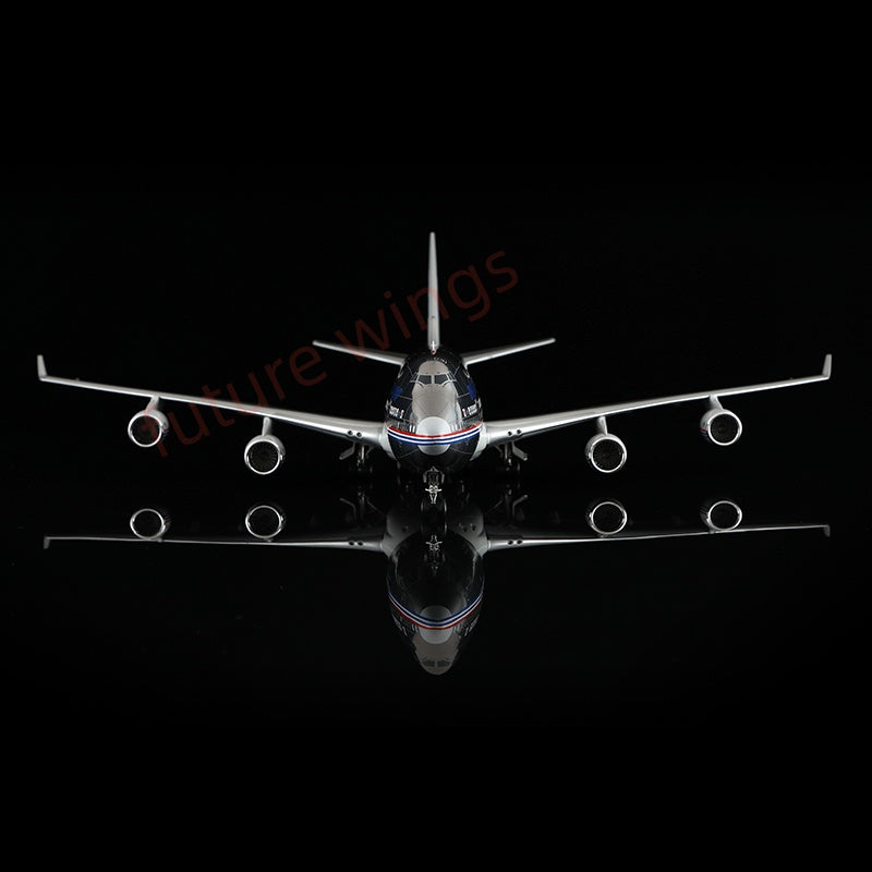 1:200 SQ Wings Boeing House Color B747-400 N401PW Diecast Aircraft Model