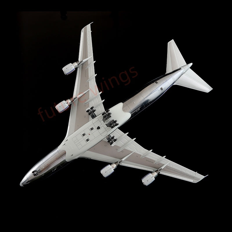 1:200 SQ Wings Boeing House Color B747-400 N401PW Diecast Aircraft Model