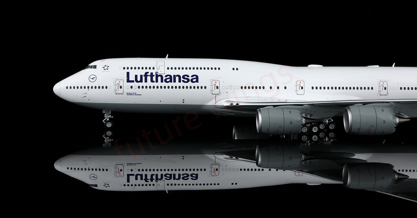 1:200 SQ Wings Lufthansa Airlines B747-8 D-ABYP Diecast Aircraft Model