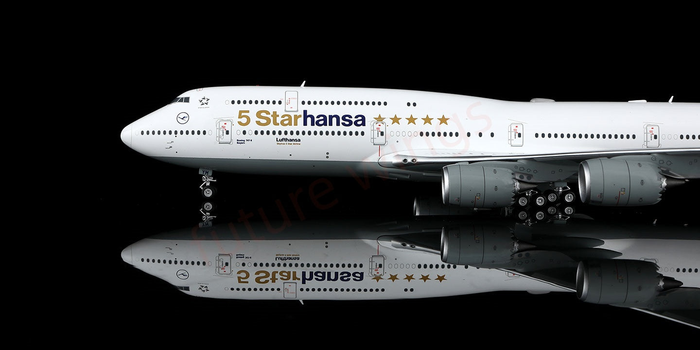 1:200 SQ Wings Lufthansa Airlines B747-8 D-ABYM Diecast Aircraft Model