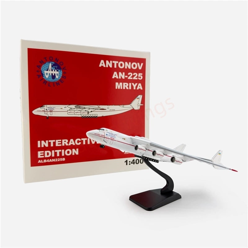 1:400 Blue Wings Antonov An-225 UR-82060 Aircraft Model+Free Tractor