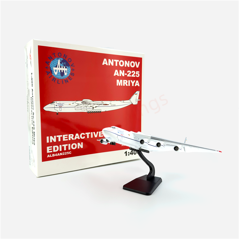 1:400 Blue Wings Antonov An-225 UR-82060 Aircraft Model+Free Tractor