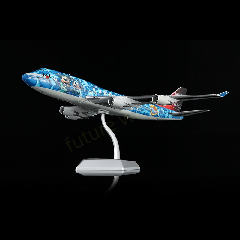 1:200 SQ Wings JAL Japan Airlines B747-400D JA8912 Diecast Aircraft Model