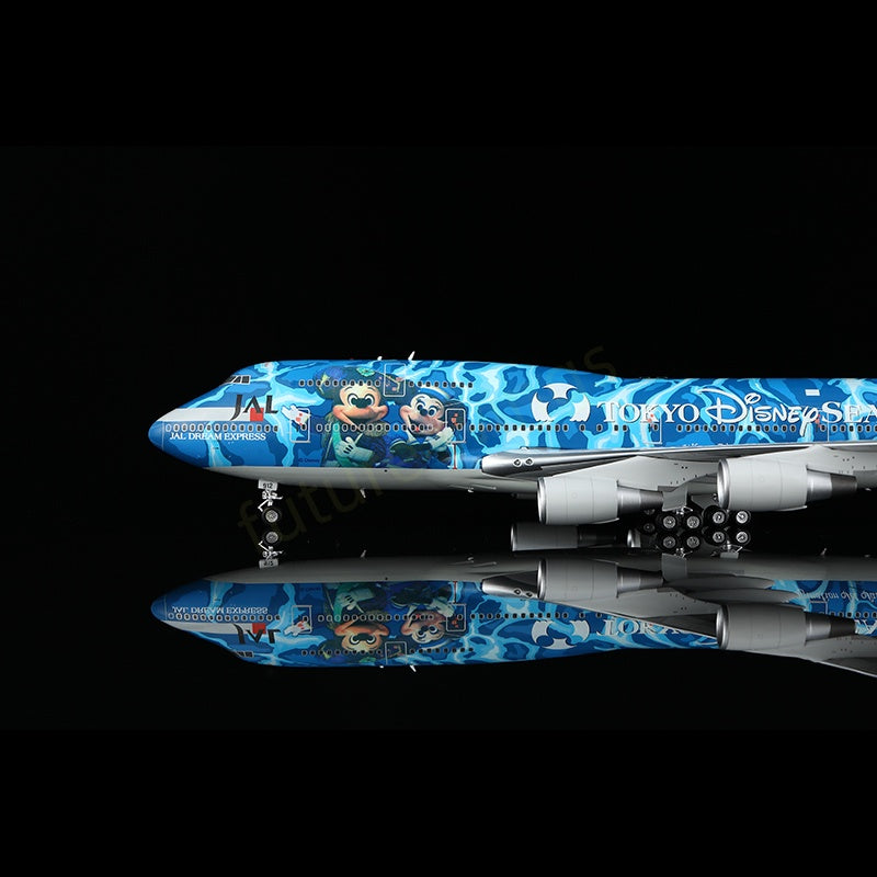 1:200 SQ Wings JAL Japan Airlines B747-400D JA8912 Diecast Aircraft Model