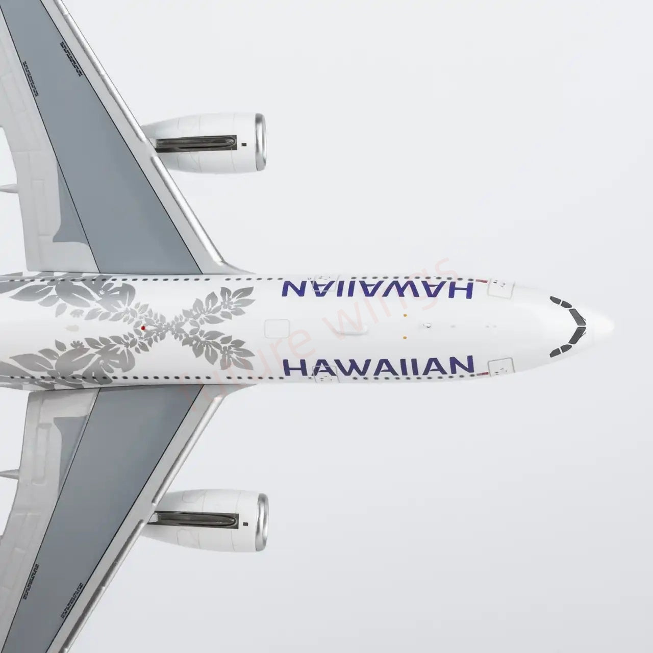 1:400 NG Models NG61106 Hawaiian Airlines Airbus A330-200 N379HA Aircraft Model+Free Tractor