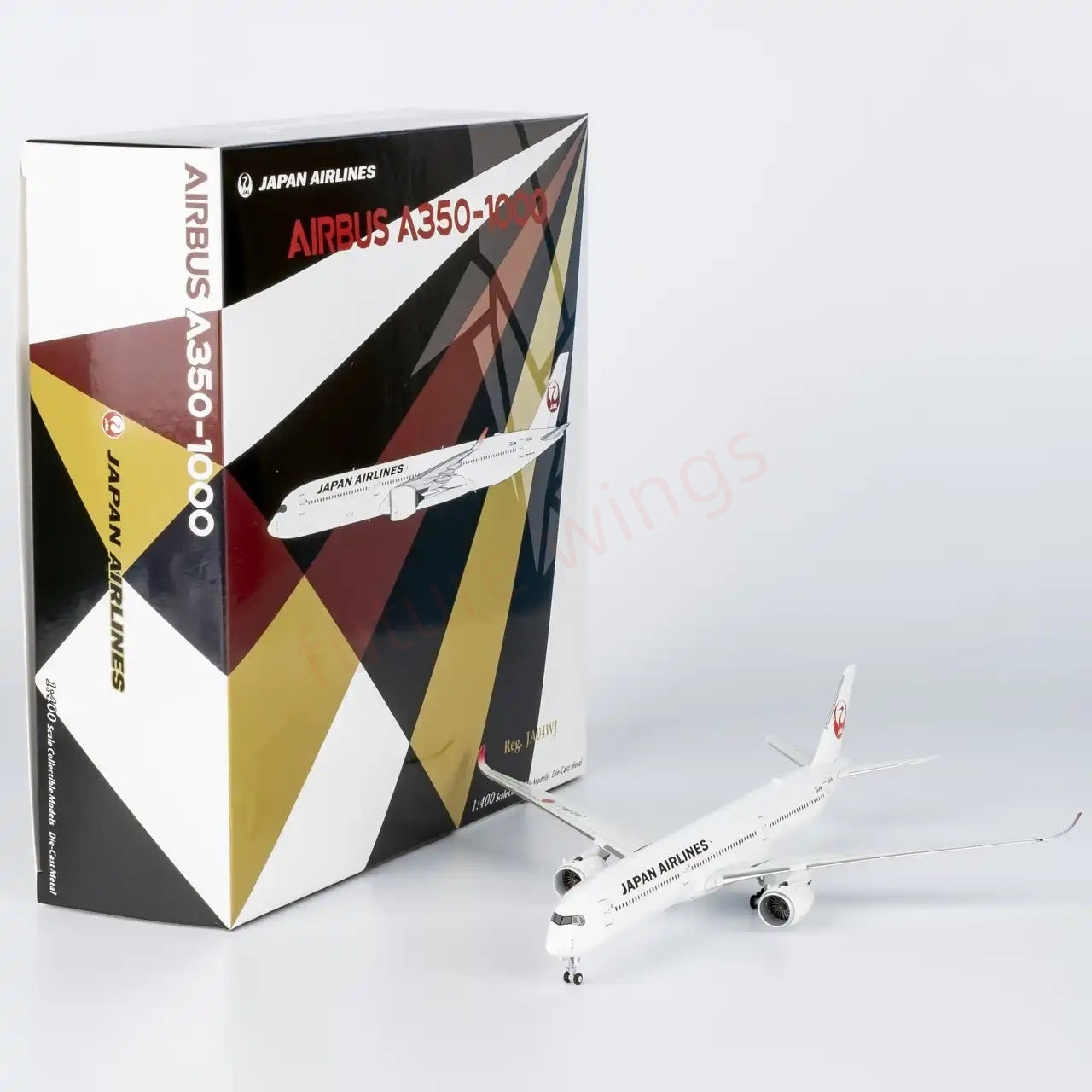 1:400 NG Models NG57016 Japan Airlines JAL A350-1000 JA04WJ Aircraft Model+Free Tractor
