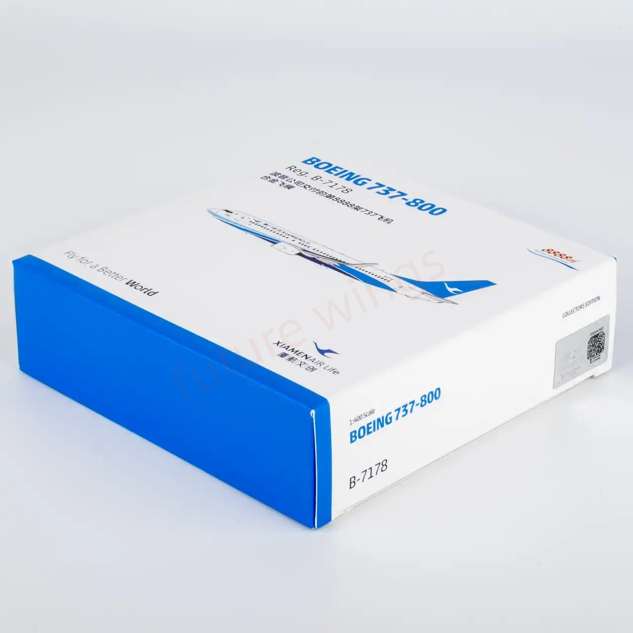 1:400 NG Models NG64148 XiamenAir B737-800 B-7178 Aircraft Model+Free Tractor