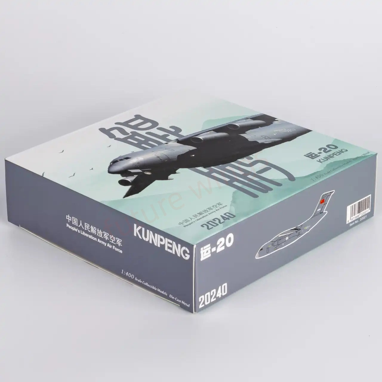 1:400 NG Models NG22021 PLAAF Y-20A 20240 Transport Plane Aircraft Model+Free Tractor