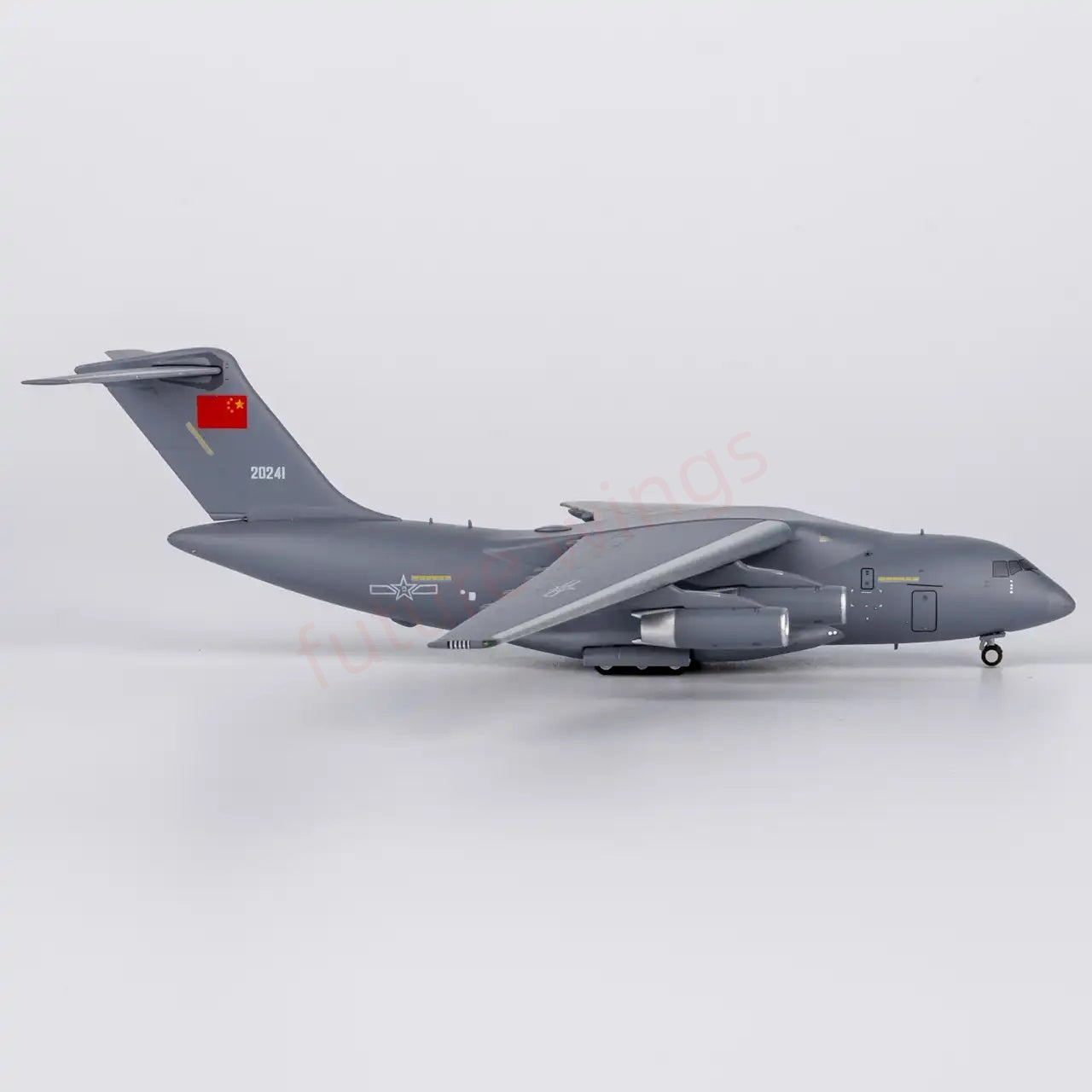 1:400 NG Models NG22022 PLAAF Y-20A 20241 Transport Plane Aircraft Model+Free Tractor