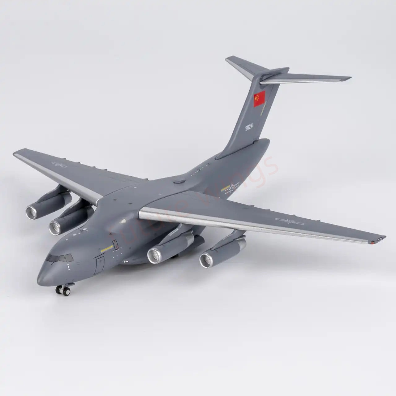 1:400 NG Models NG22022 PLAAF Y-20A 20241 Transport Plane Aircraft Model+Free Tractor