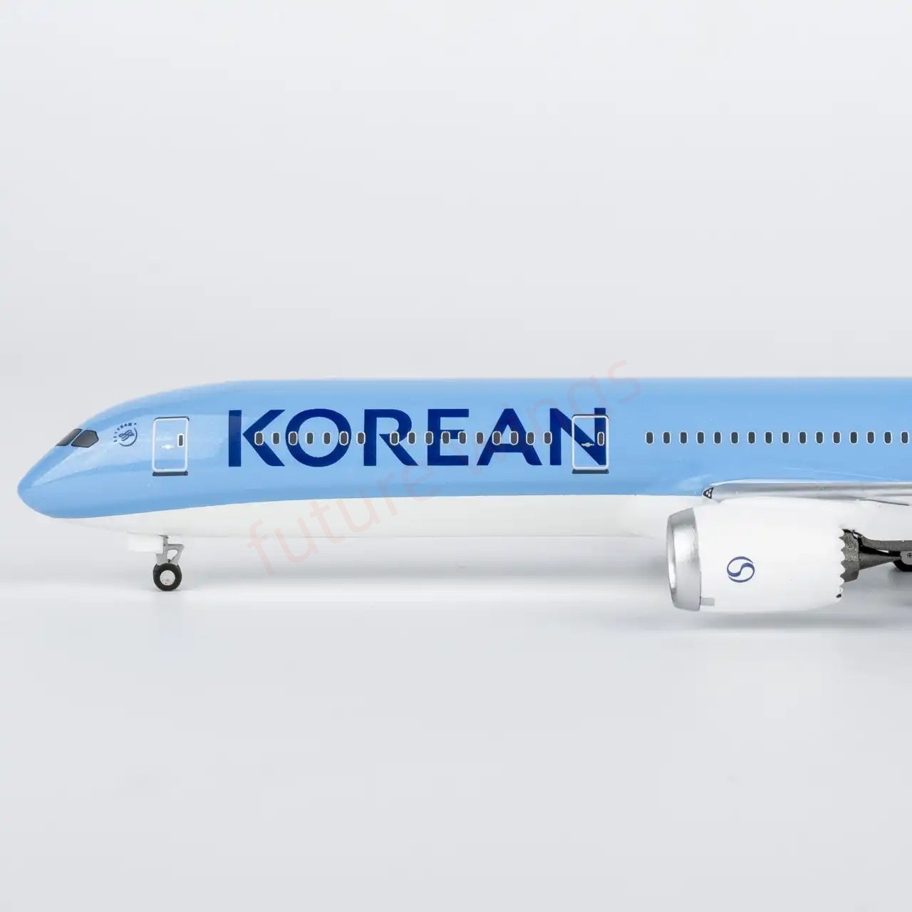 1:400 NG Lite KAL096 Korean Air B787-10 Dreamliner HL8515 Aircraft Model+Free Tractor