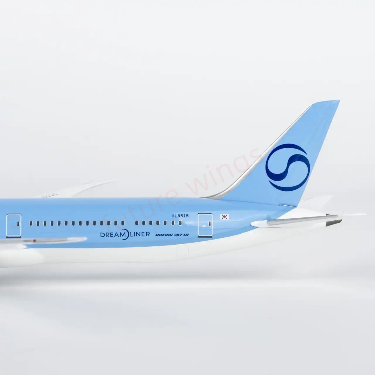 1:400 NG Lite KAL096 Korean Air B787-10 Dreamliner HL8515 Aircraft Model+Free Tractor