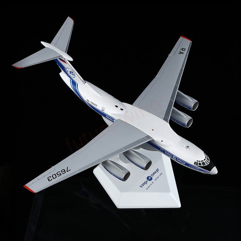 1:200 SQ Wings Volga-Dnepr Ilyushin IL-76 RA-76503 RA-76951 Diecast Aircraft Model