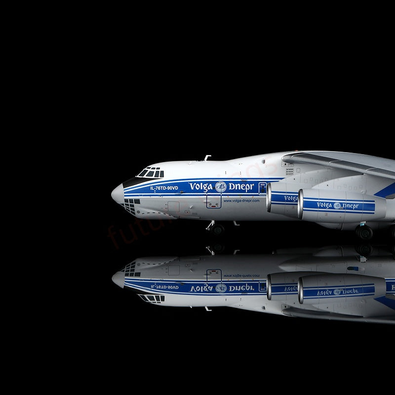 1:200 SQ Wings Volga-Dnepr Ilyushin IL-76 RA-76503 RA-76951 Diecast Aircraft Model