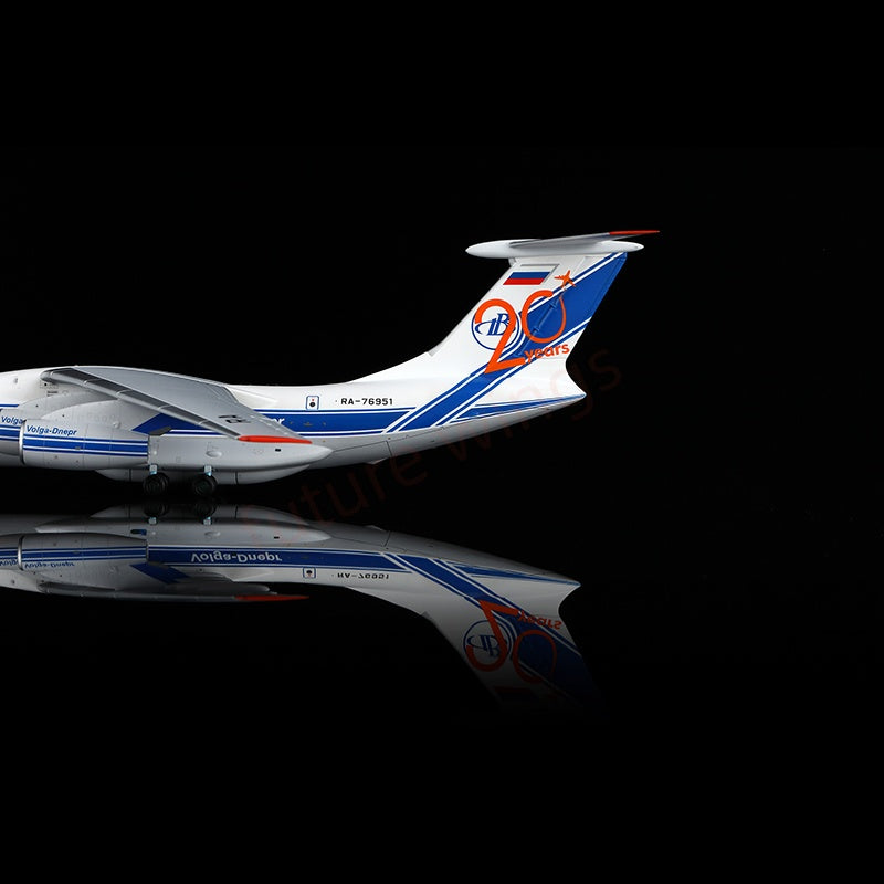 1:200 SQ Wings Volga-Dnepr Ilyushin IL-76 RA-76503 RA-76951 Diecast Aircraft Model