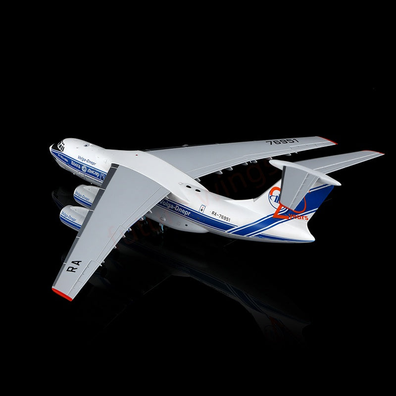 1:200 SQ Wings Volga-Dnepr Ilyushin IL-76 RA-76503 RA-76951 Diecast Aircraft Model