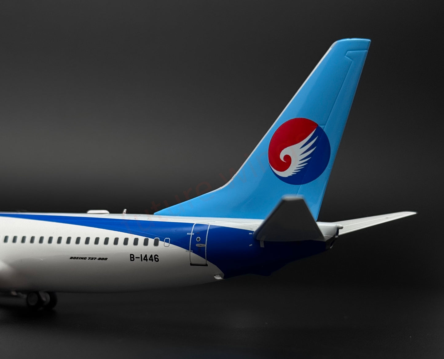 1:200 KJ Model(InFlight200*) Hebei Airlines B737-800 B-1446 Diecast Aircraft Model