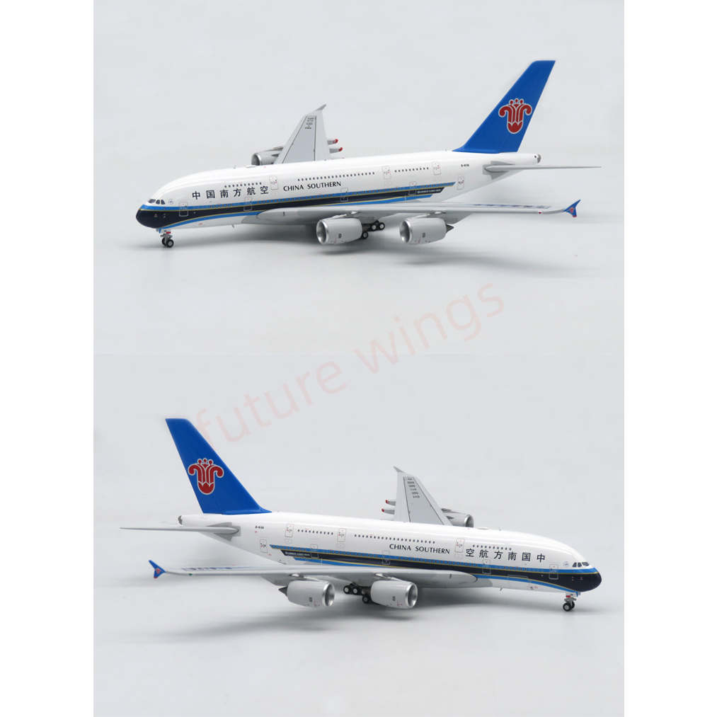 1:400 Apollo China Southern Airlines A380 B-6136 Aircraft Model+Free Tractor