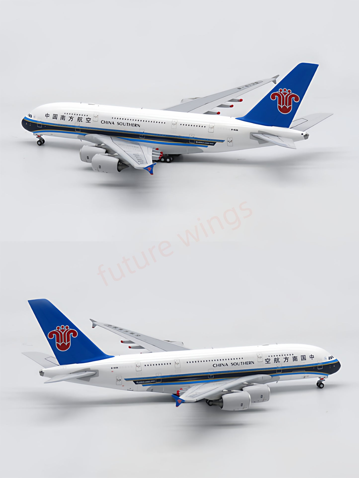 1:400 Apollo China Southern Airlines A380 B-6136 Aircraft Model+Free Tractor
