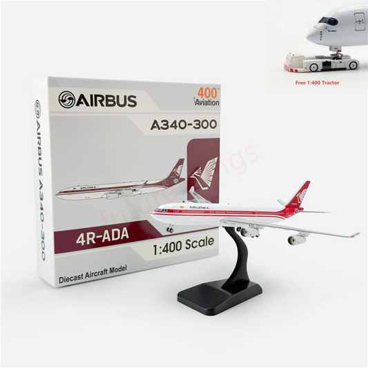 1:400 Aviation400 Air Lanka A340-300 4R-ADA Aircraft Model Free Tractor+Stand