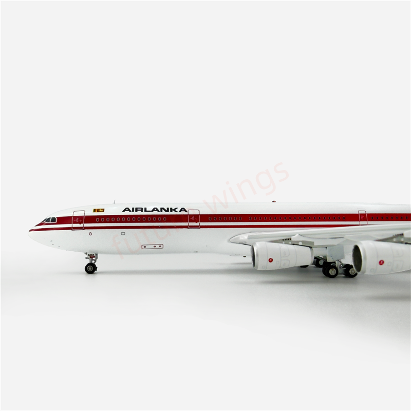 1:400 Aviation400 Air Lanka A340-300 4R-ADA Aircraft Model Free Tractor+Stand