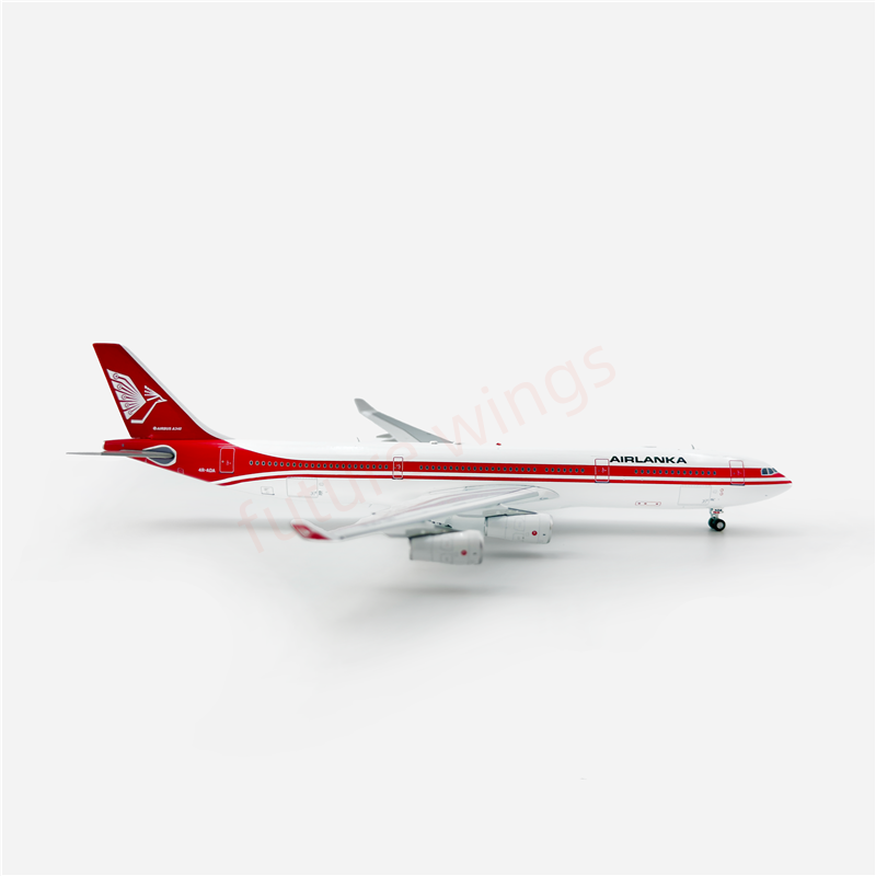 1:400 Aviation400 Air Lanka A340-300 4R-ADA Aircraft Model Free Tractor+Stand