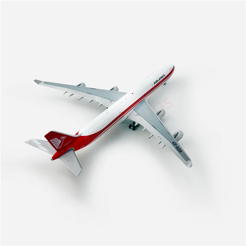 1:400 Aviation400 Air Lanka A340-300 4R-ADA Aircraft Model Free Tractor+Stand