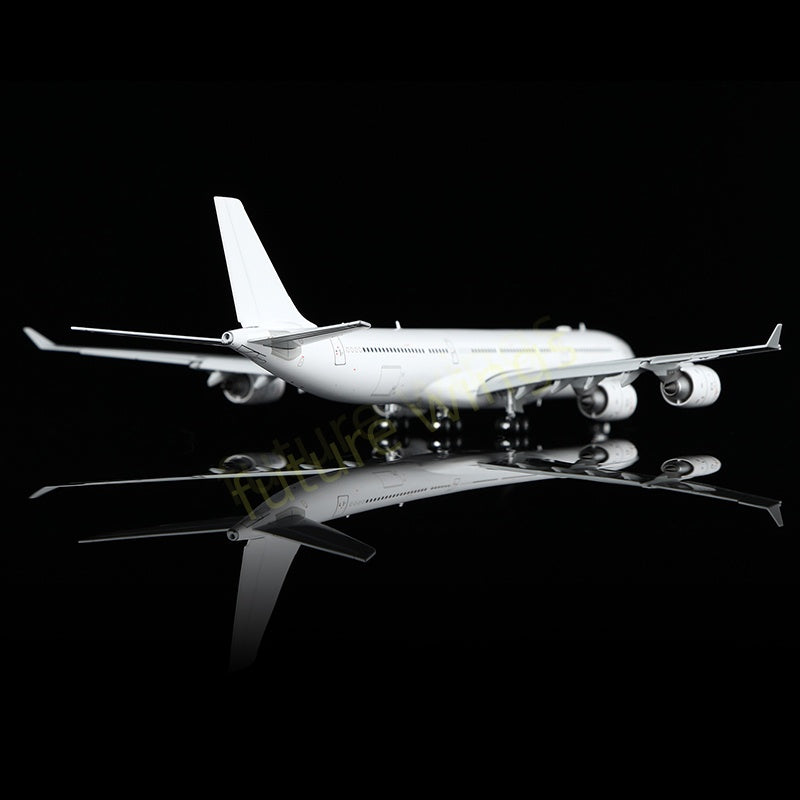 1:400 HX Models Airbus A340-500 Blank Aircraft Model+Free Tractor