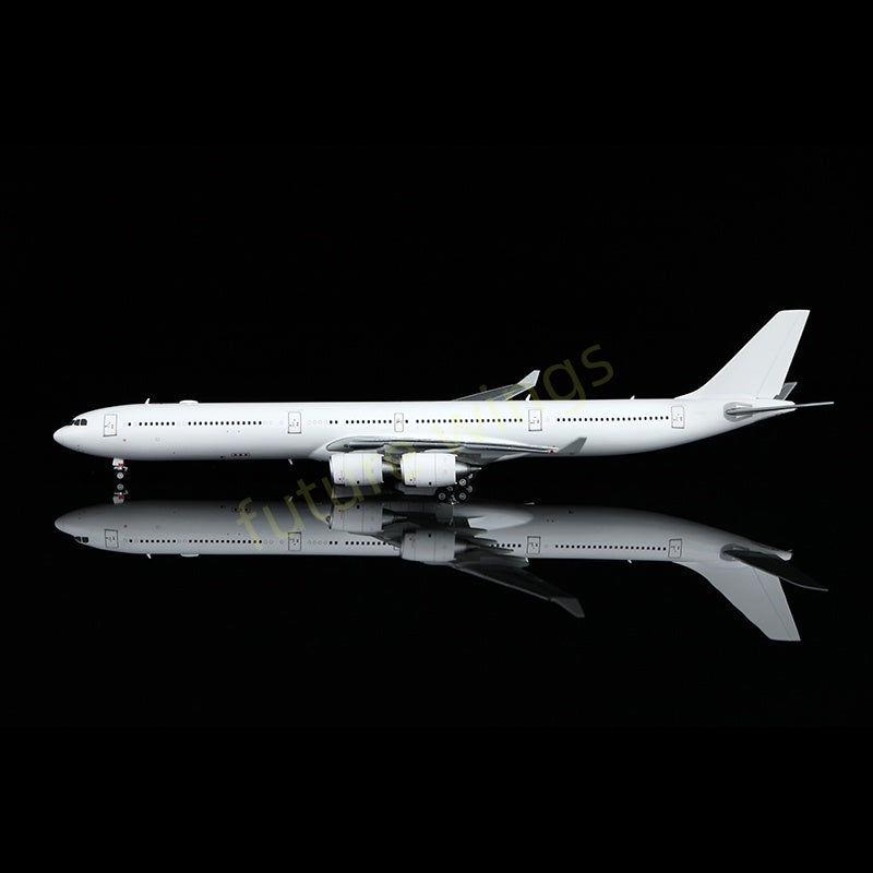 1:400 HX Models Airbus A340-600 Blank Aircraft Model+Free Tractor