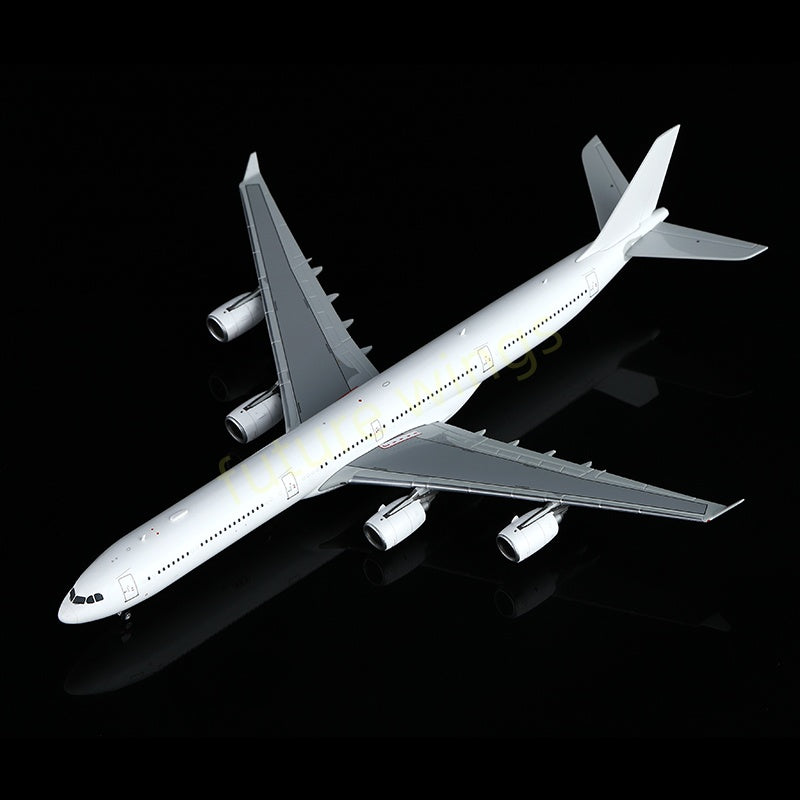 1:400 HX Models Airbus A340-600 Blank Aircraft Model+Free Tractor