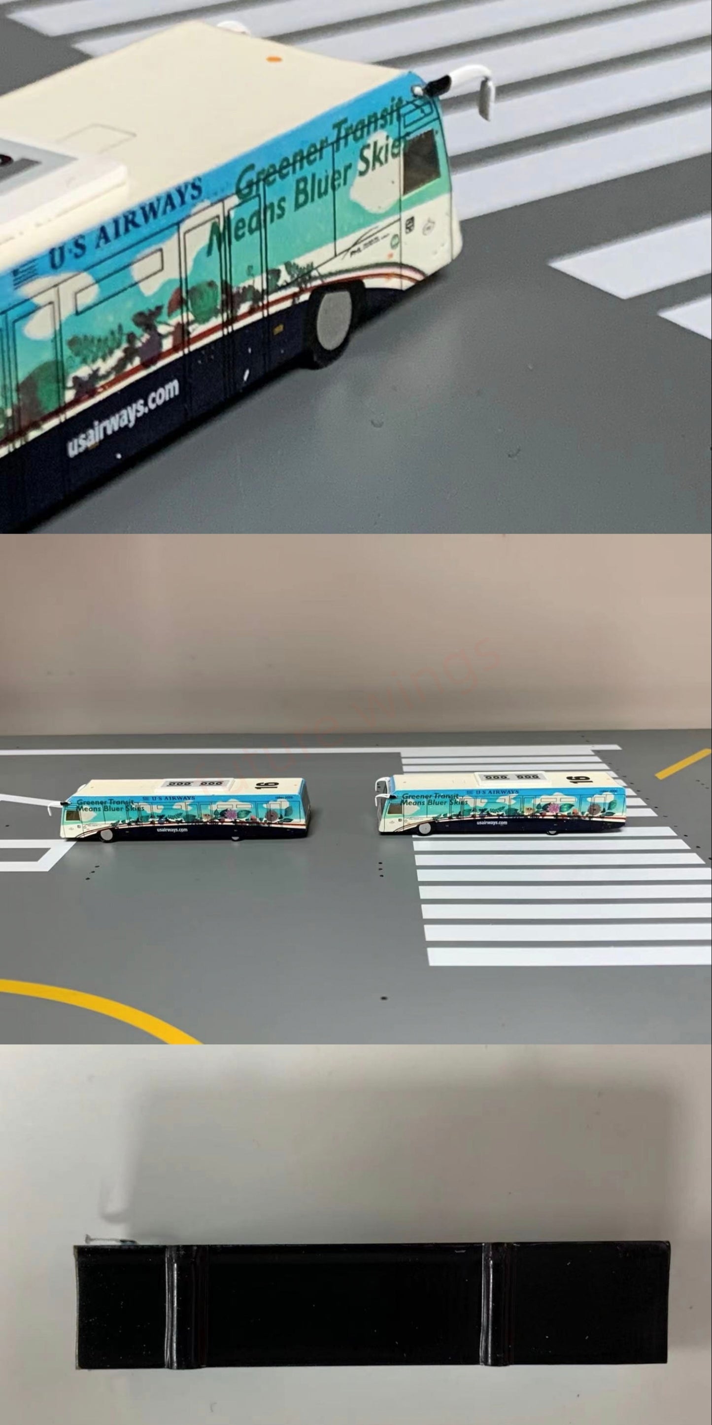 1:200 Gemini jets US Airways Coubus 3000 Passenger bus