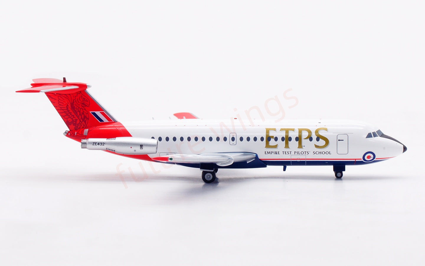 1:200 InFlight200 ETPS BAC 111 ZE432 Diecast Aircraft Model