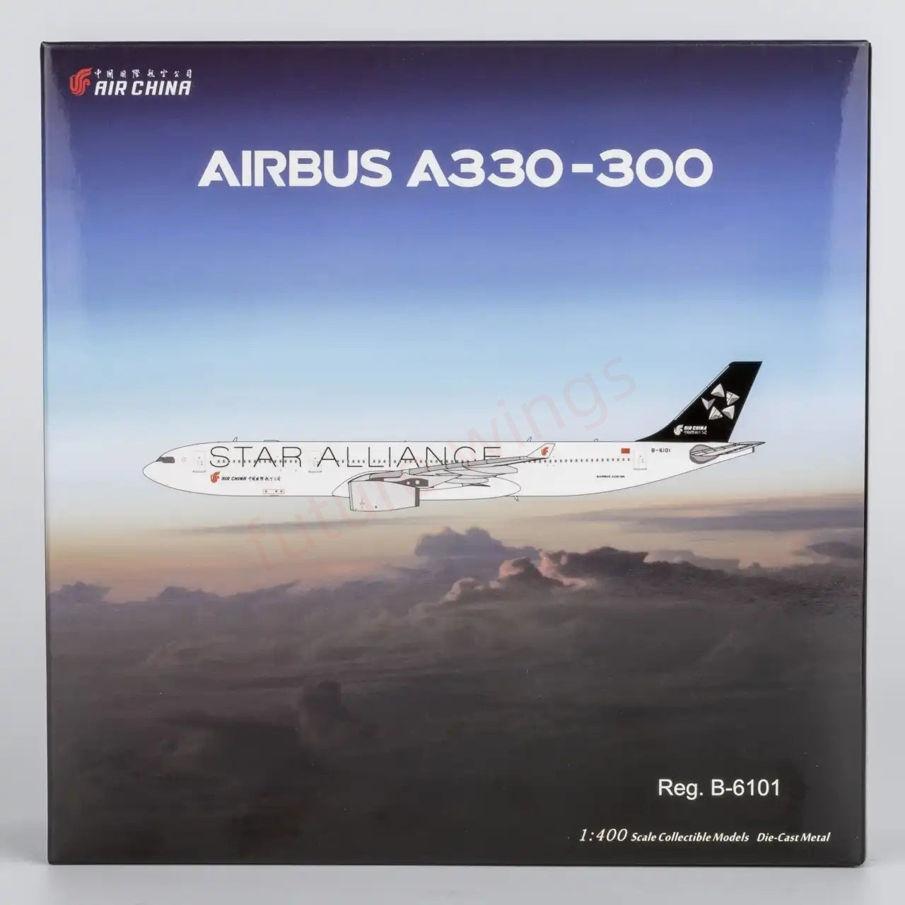 1:400 NG Models NG62081 Air China A330-300 B-6101 "Star Alliance" Aircraft Model+Free Tractor