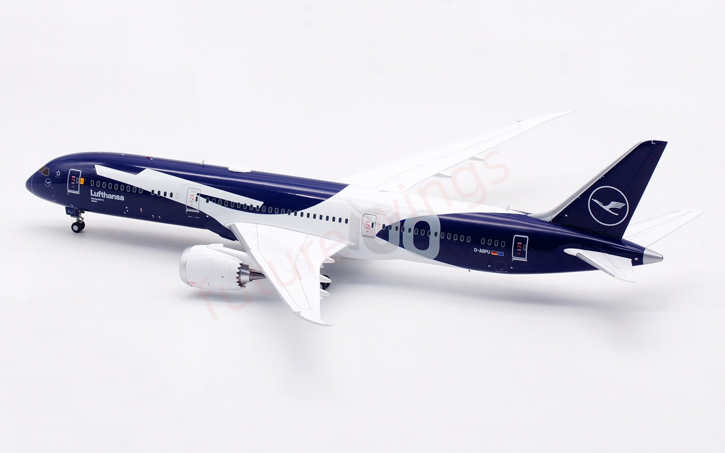1:200 SQ Wings Lufthansa Airlines B787-9 D-ABPU "100Years" Diecast Aircraft Model