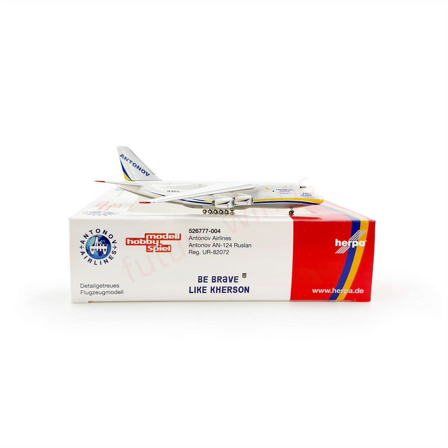 1:200 Herpa Wings Antonov An-124 UR-82027 UR-82072 UR-82008 Diecast Aircraft Model