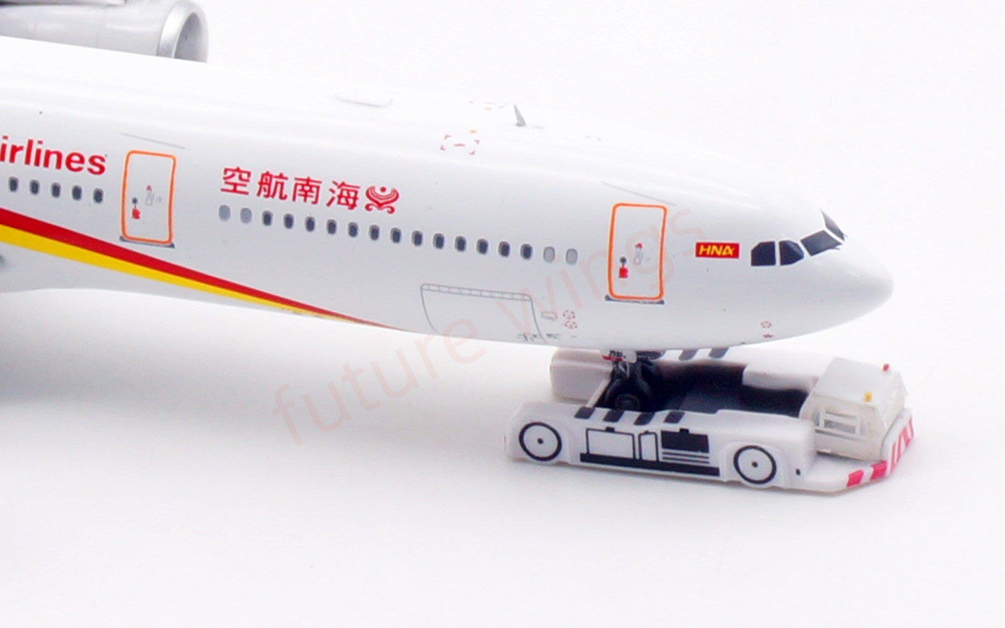 1:400 Aviation400 Hainan Airlines A330-300 B-1021 Aircraft Model Free Tractor+Stand