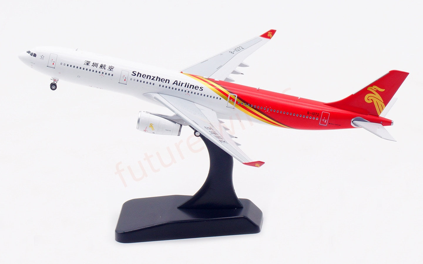 1:400 Aviation400 ShenZhen Airlines A330-300 B-1072 Aircraft Model Free Tractor+Stand