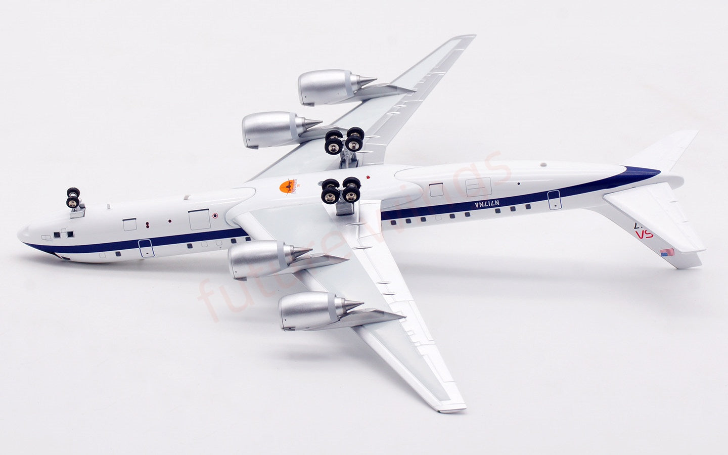 1:200 InFlight200 NASA DC-8-72 N717NA Diecast Aircraft Model With Stand