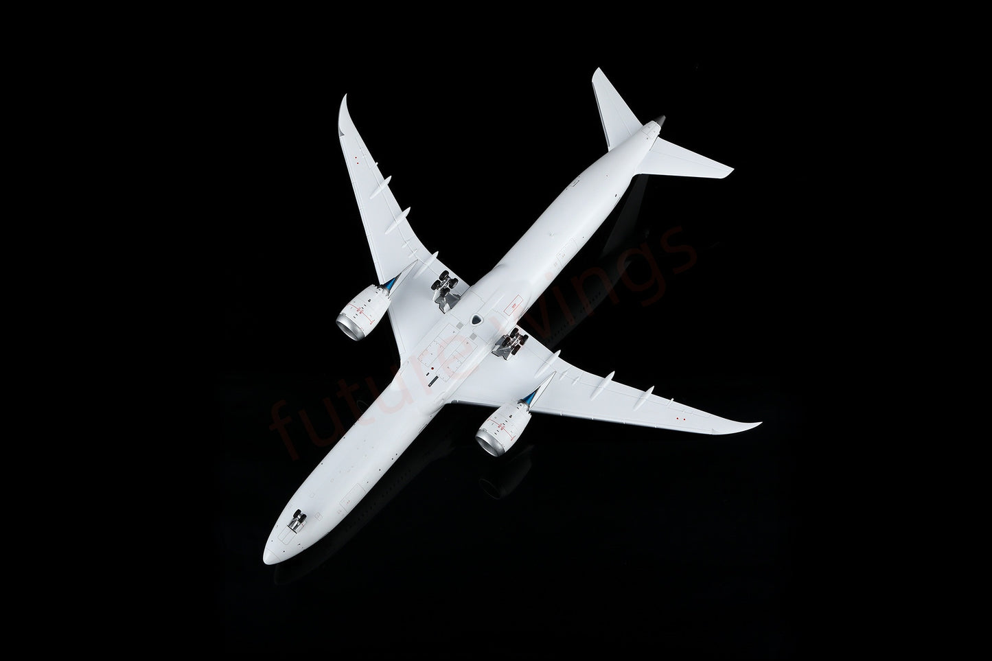 1:200 SQ Wings Boeing B787-10 Blank Diecast Aircraft Model With Stand