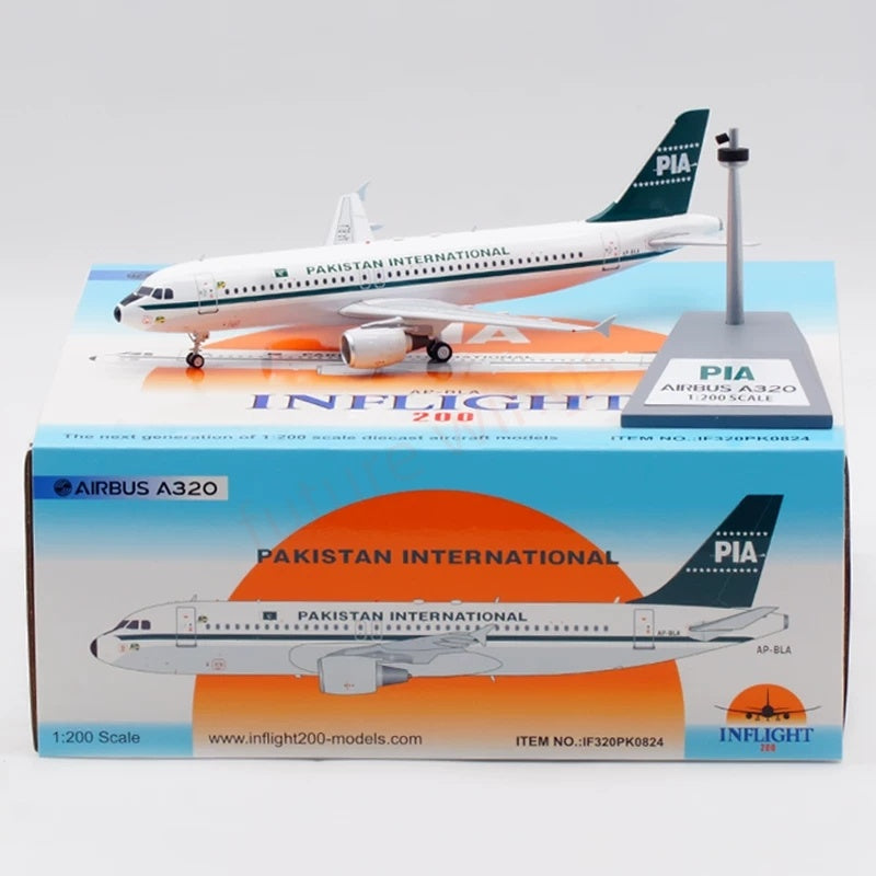 1:200 InFlight200 PIA B777 AP-BGY A320 AP-BLA 2IN1 Set Diecast Aircraft Model