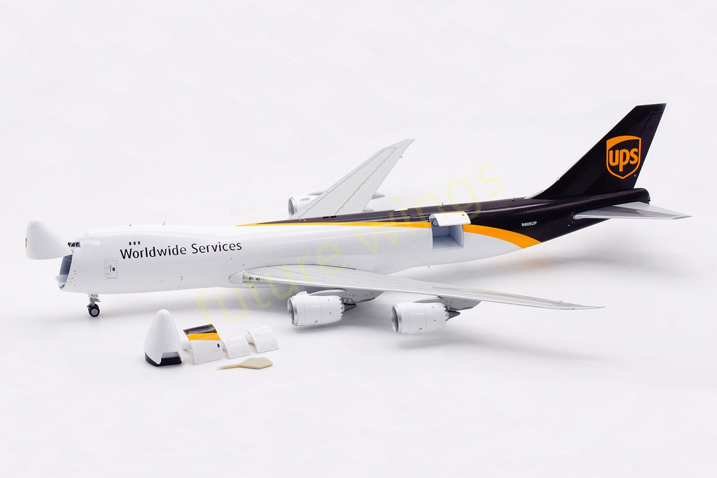 1:200 SQ Wings UPS B747-8 N605UP Diecast Aircraft Model