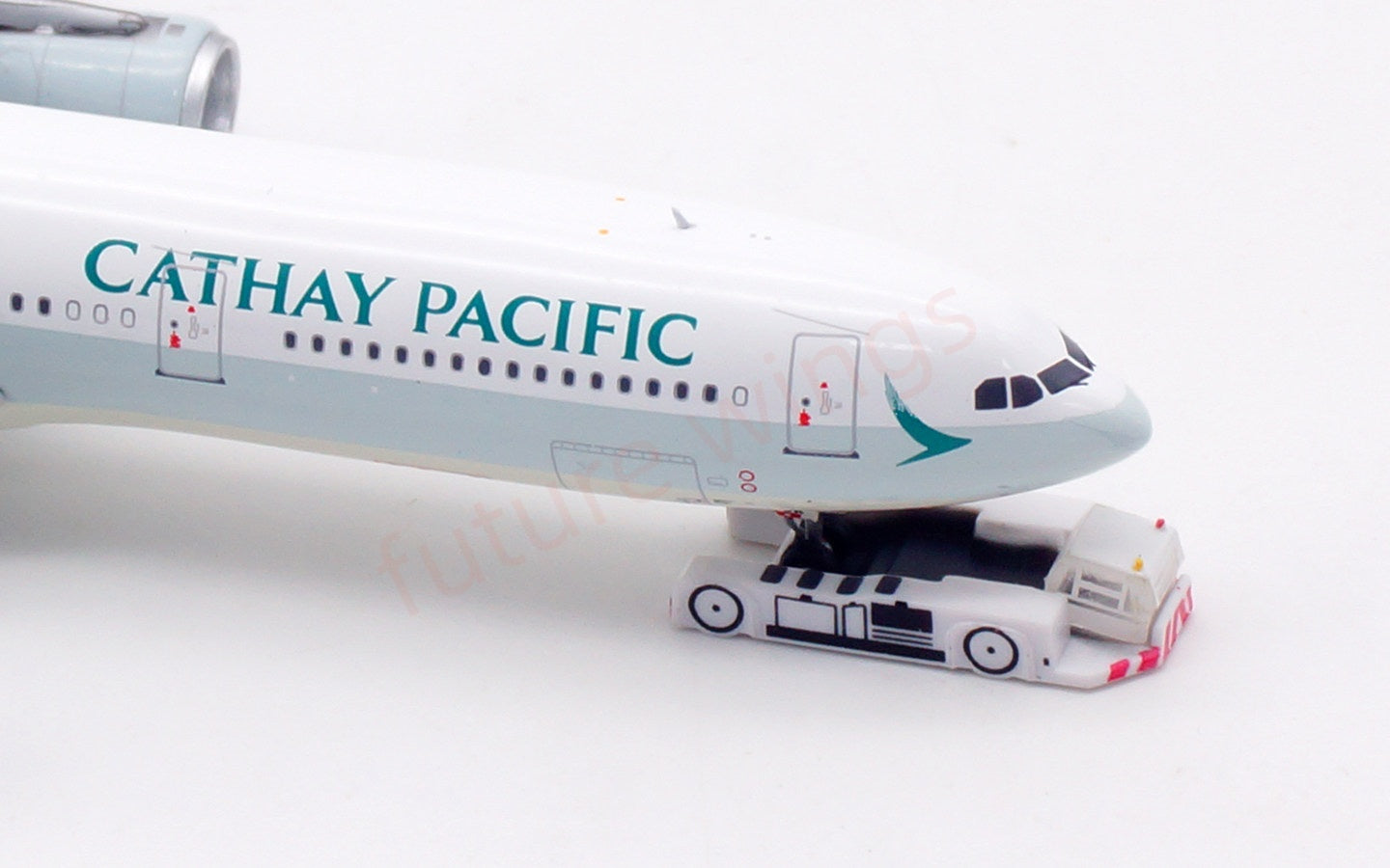 1:400 Aviation400 Cathay Pacific A330-300 B-LBK Aircraft Model Free Tractor+Stand