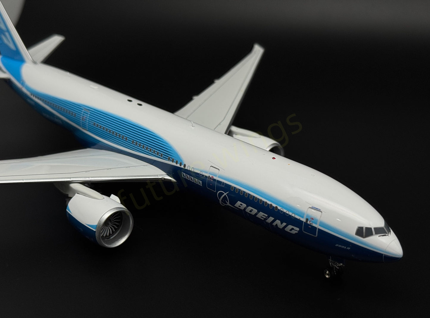1:200 KJ Models(InFlight200) Boeing B777-200LR N6066Z "First Flight Livery" Diecast Aircraft Model