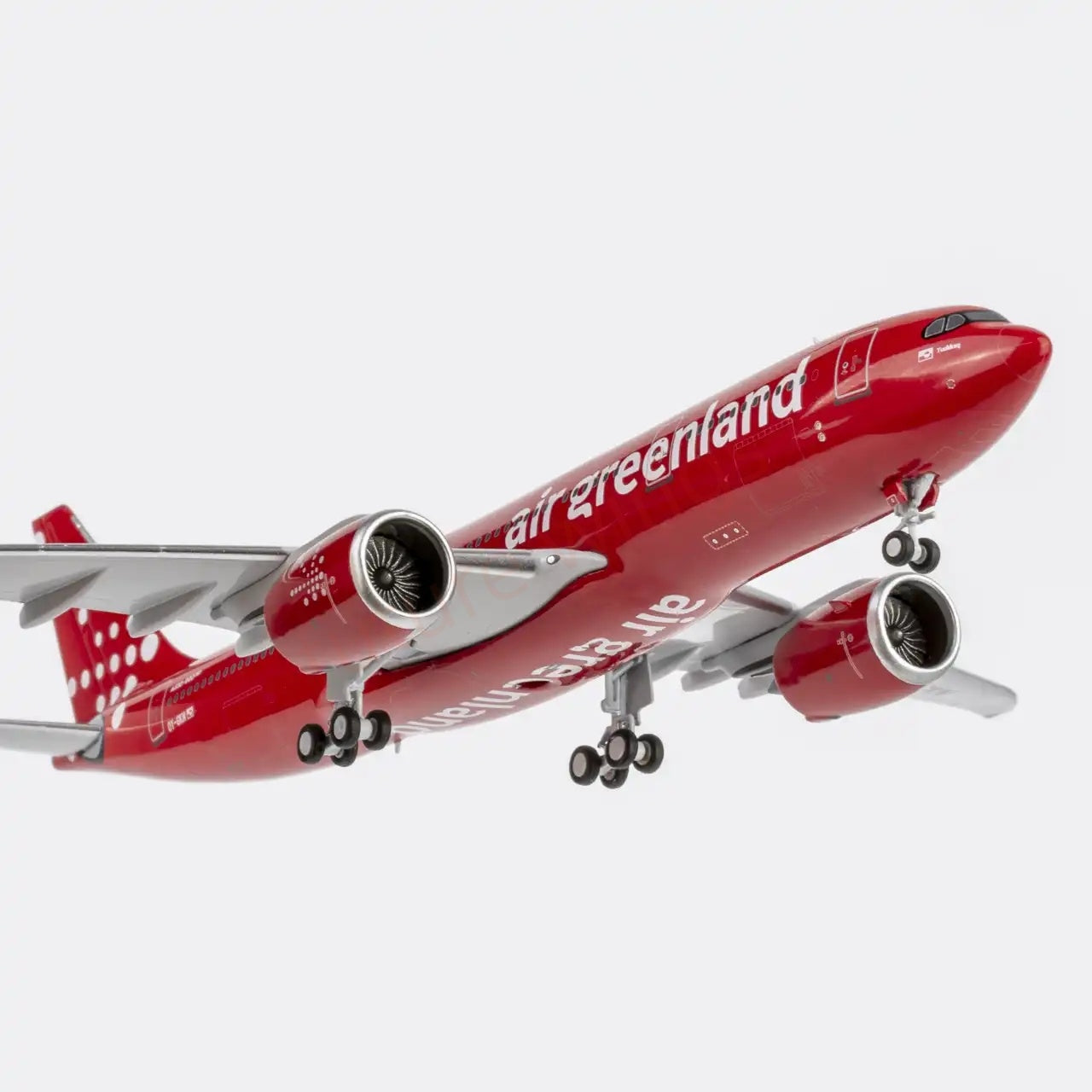 1:400 NG Models NG67004 Air Greenland A330-800neo OY-GKN Aircraft Model+Free Tractor