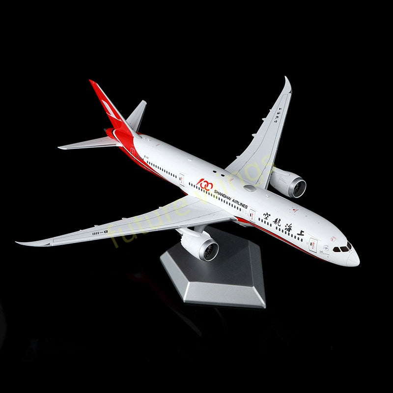 1:200 SQ Wings ShangHai Airlines B787-9 B-1111 "100Years" Diecast Aircraft Model
