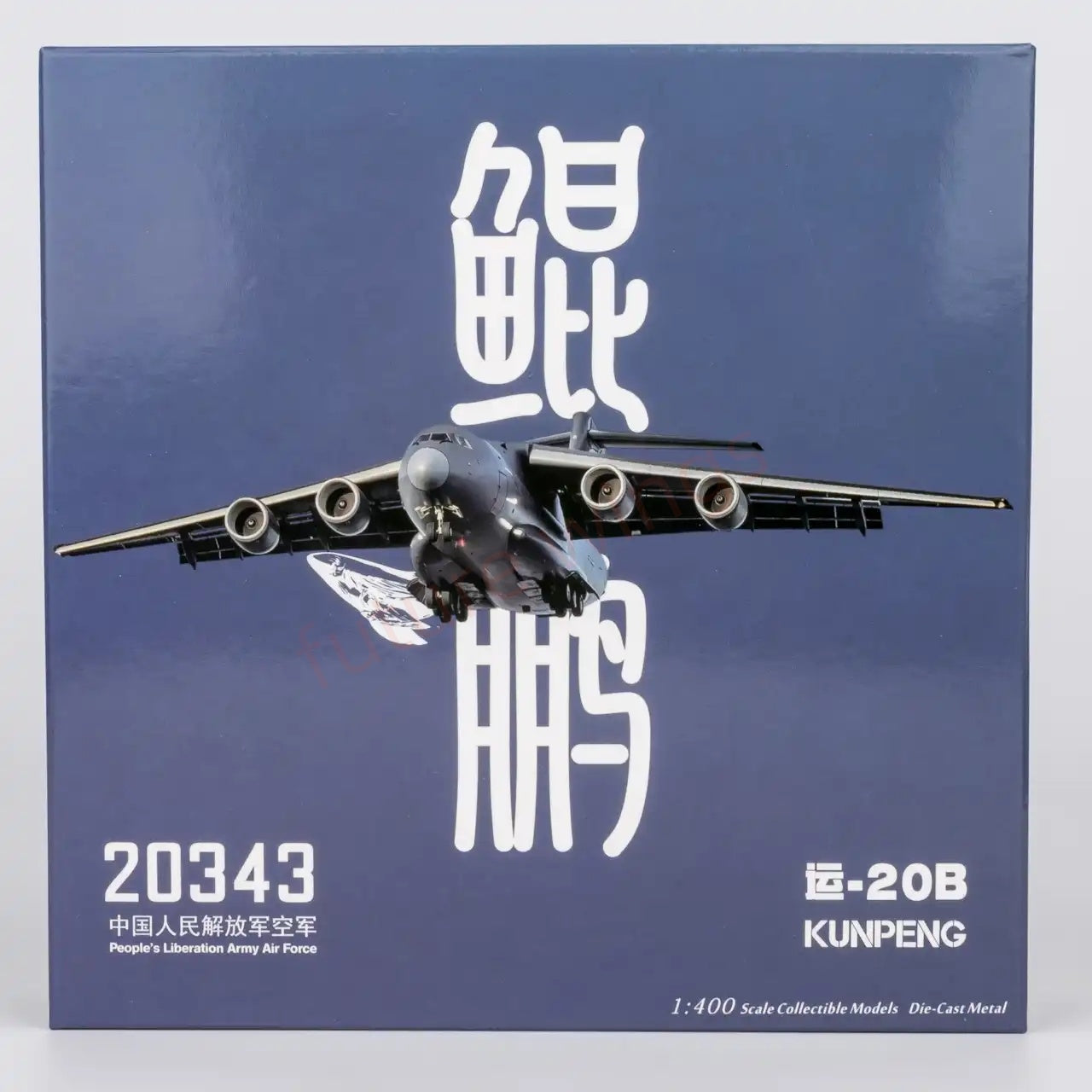 1:400 NG Models China Air Force Y-20B 20341/20342/20343 Aircraft Model+Free Tractor